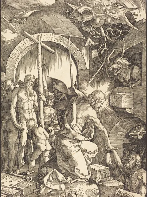 Christ in Limbo by Albrecht Dürer, 1510