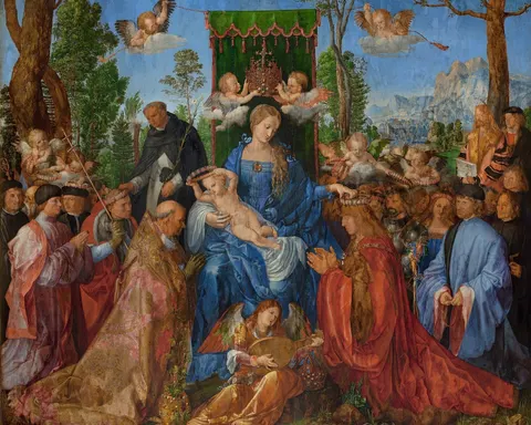 Feast of the Rosary by Albrecht Dürer, 1506