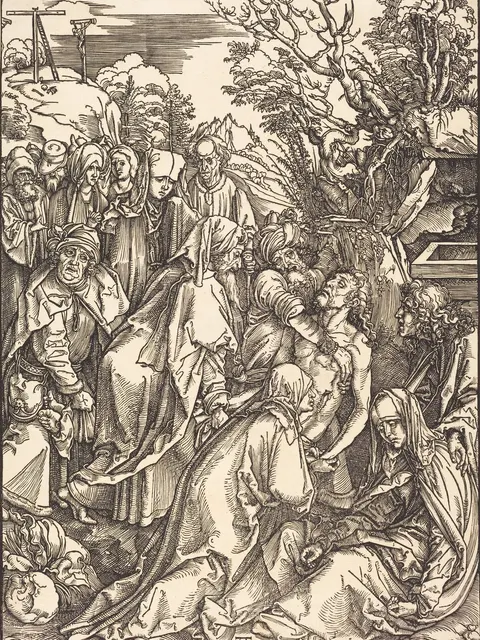 The Deposition by Albrecht Dürer, c. 1497