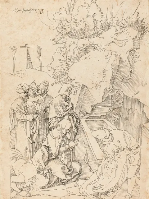 The Entombment by Albrecht Dürer, 1504