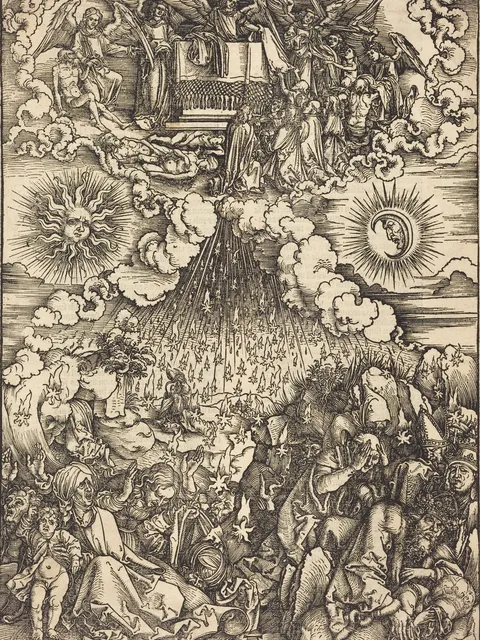 The Opening of the Fifth and Sixth Seals by Albrecht Dürer, c. 1497