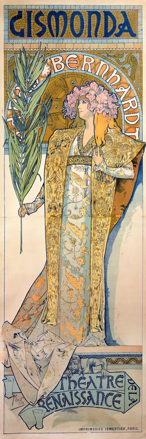 Gismonda by Alphonse Mucha, 1894