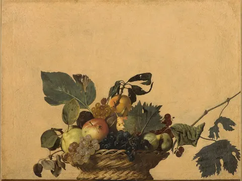 Basket of Fruit by Caravaggio, c. 1597–1600