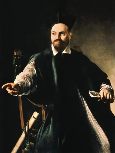 Portrait of Maffeo Barberini, later Pope Urban VIII by Caravaggio, c. 1598