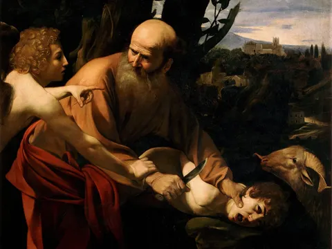 Sacrifice of Isaac by Caravaggio, 1603
