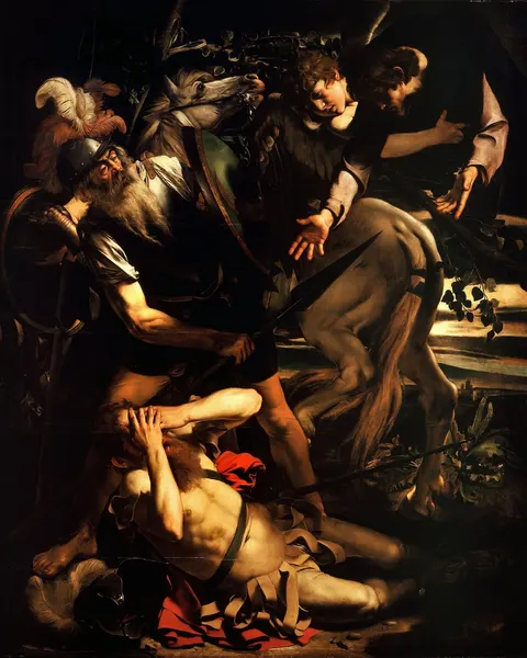 The Conversion of Saint Paul by Caravaggio, 1600–1601