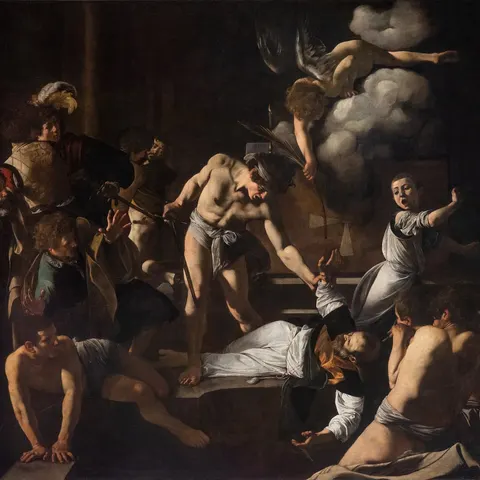 The Martyrdom of Saint Matthew by Caravaggio, 1600