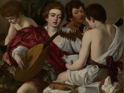The Musicians by Caravaggio, c. 1595
