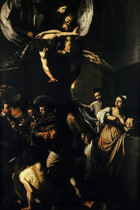The Seven Works of Mercy by Caravaggio, 1606–1607