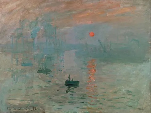 Impression, Sunrise by Claude Monet, 1872
