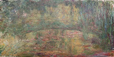 The Japanese Bridge by Claude Monet, 1918