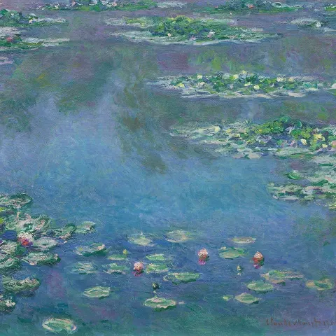 Water Lilies (Nymphéas), 1906 by Claude Monet, 1906