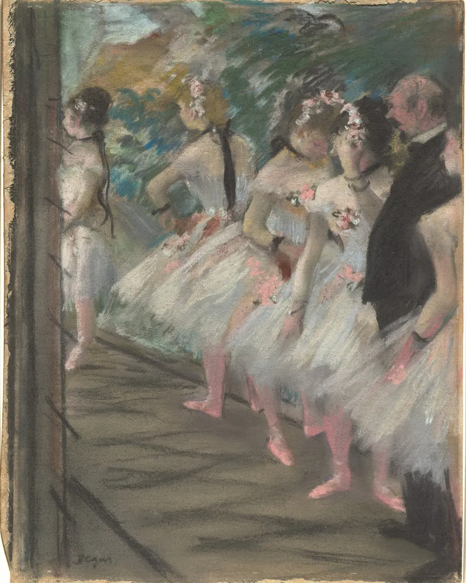 The Ballet by Edgar Degas, c. 1880