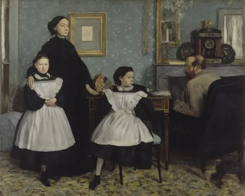 The Bellelli Family by Edgar Degas, 1858–1869