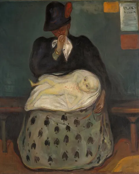 Inheritance by Edvard Munch, 1890s