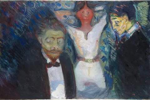 Jealousy by Edvard Munch, 1913