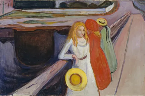 The Girls on the Bridge by Edvard Munch, 1901