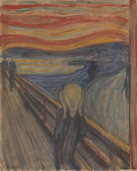 The Scream by Edvard Munch, 1893