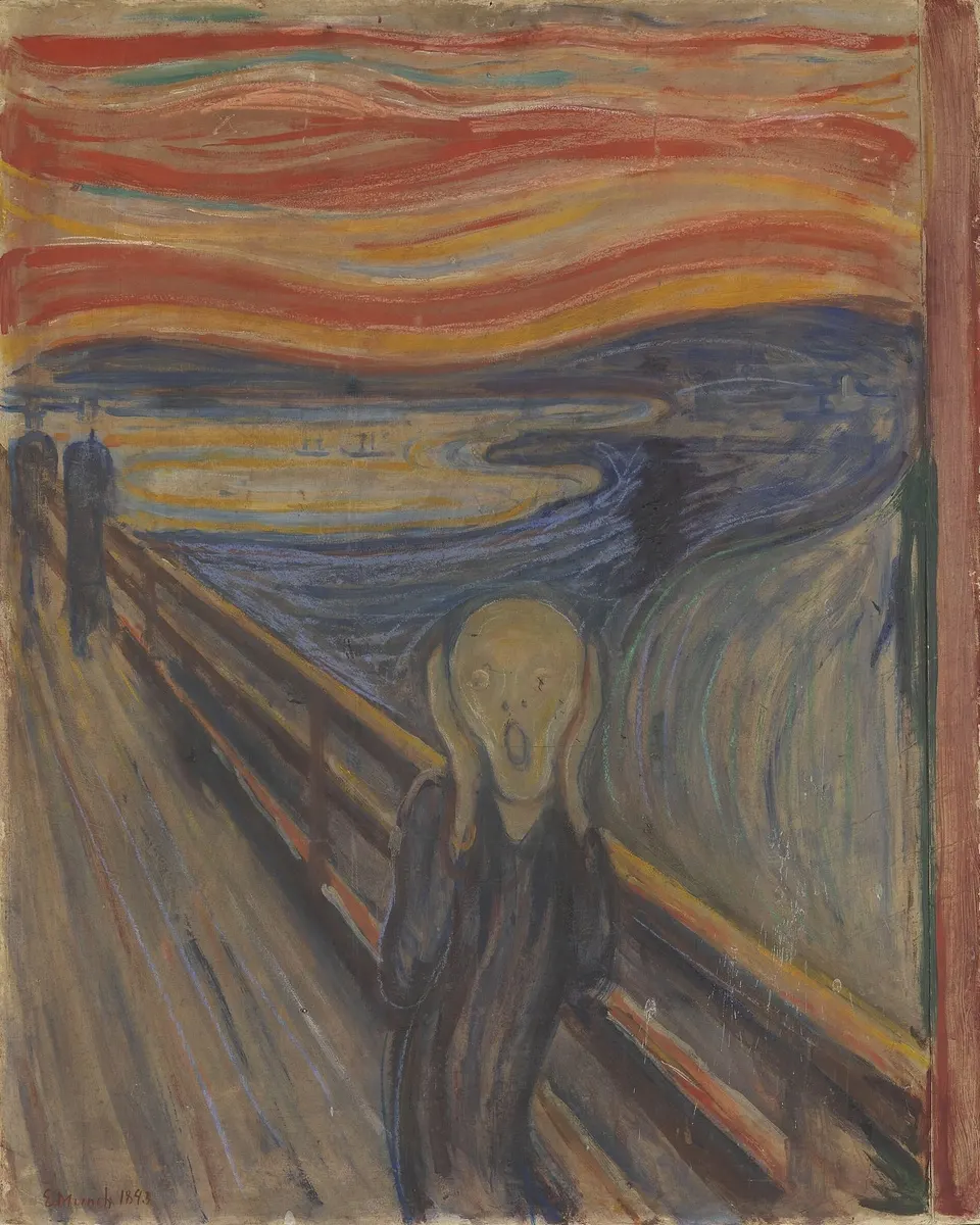The Scream by Edvard Munch, 1893