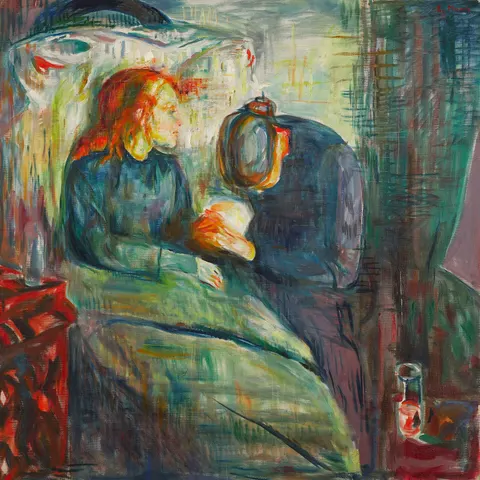 The Sick Child by Edvard Munch, 1925