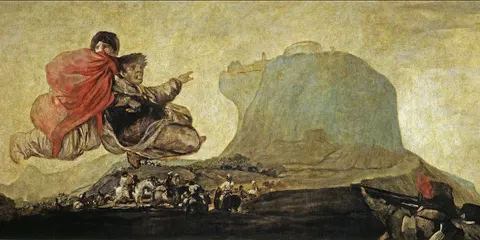 Asmodea by Francisco Goya, 1820–1823