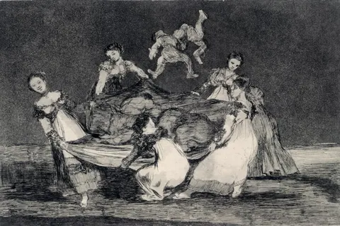 Disparate femenino (Feminine Folly) by Francisco Goya, in or after 1816