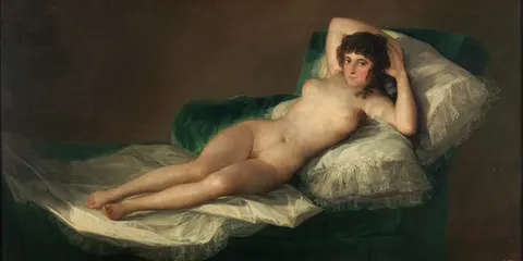 La maja desnuda by Francisco Goya, 1795–1800