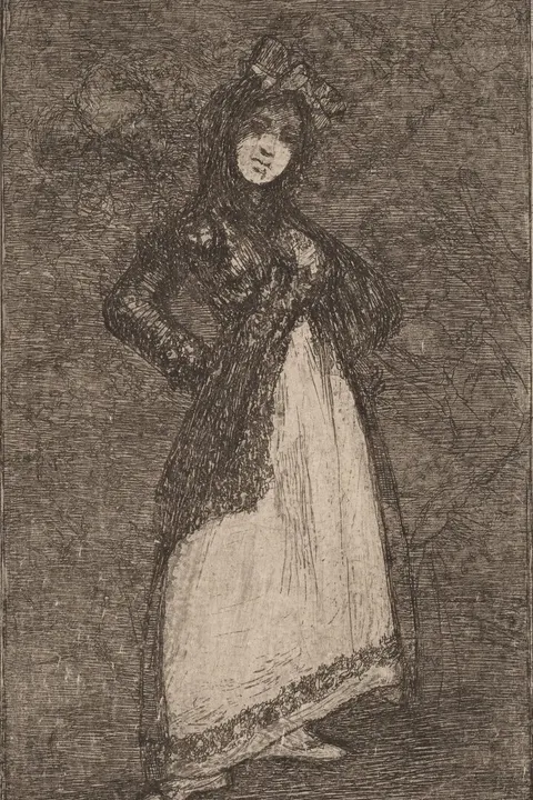 Maja by Francisco Goya, 1824–1828