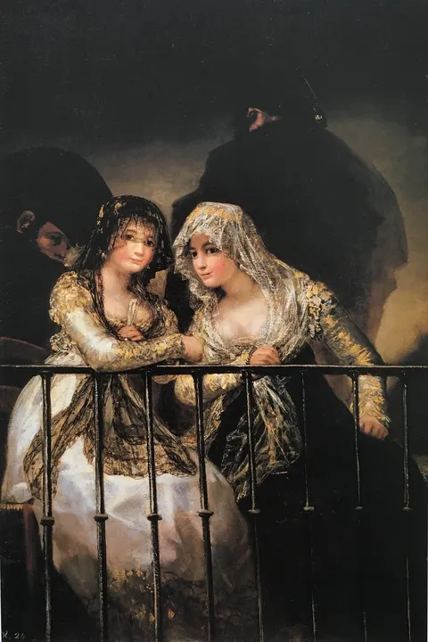 Majas on the Balcony by Francisco Goya,