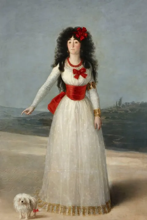 Portrait of the Duchess of Alba by Francisco Goya, 1795