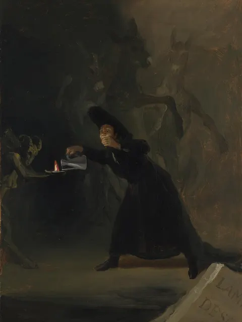 The Bewitched Man by Francisco Goya, 1798