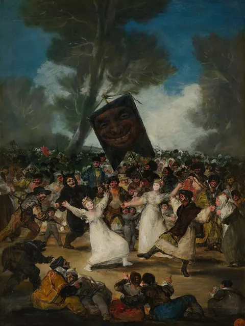 The Burial of the Sardine by Francisco Goya,