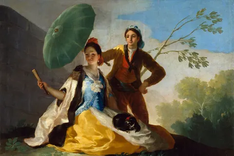 The Parasol by Francisco Goya, 1777