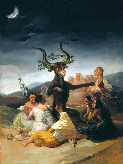 Witches' Sabbath by Francisco Goya, 1798