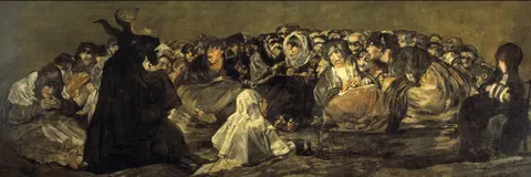 Witches' Sabbath by Francisco Goya, 1820–1823
