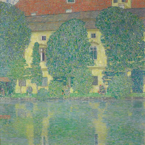 Castle Kammer at Attersee III (Schloss Kammer am Attersee III) by Gustav Klimt, 1910