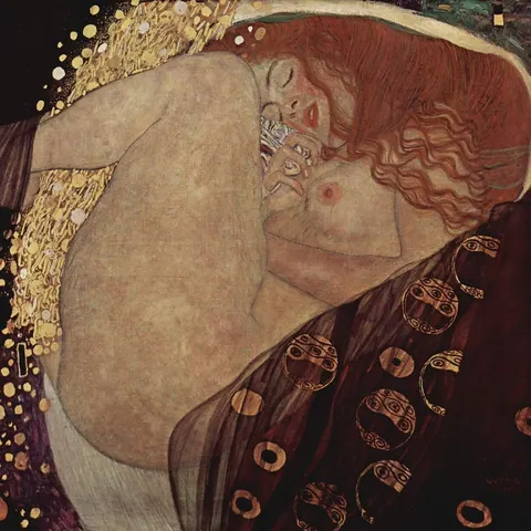 Danaë by Gustav Klimt, 1907
