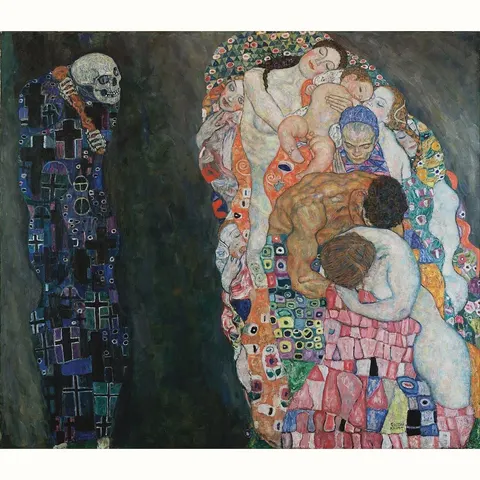 Death and Life by Gustav Klimt, 1910–1915