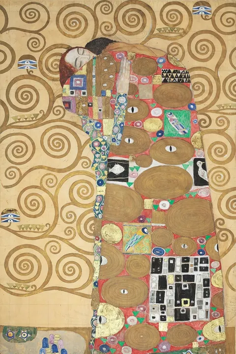 Fulfillment by Gustav Klimt, 1905–1909