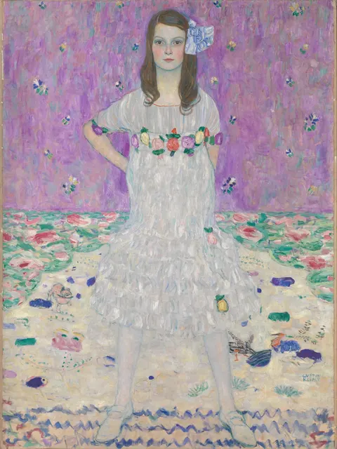 Mäda Primavesi by Gustav Klimt, 1912–1913