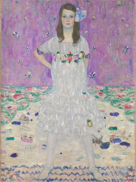 Mäda Primavesi by Gustav Klimt, 1910s