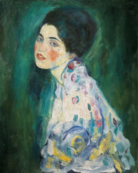 Portrait of a Lady by Gustav Klimt, 1916–1917