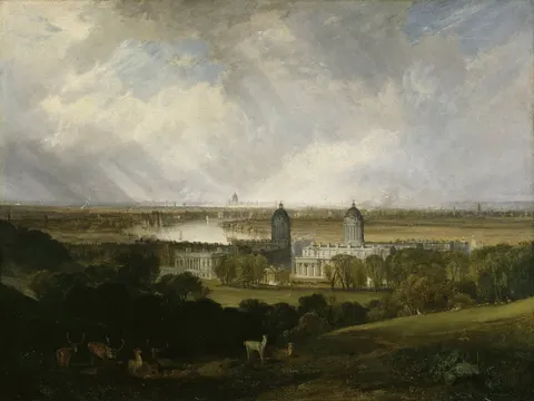 London from Greenwich Park by J. M. W. Turner, 1809