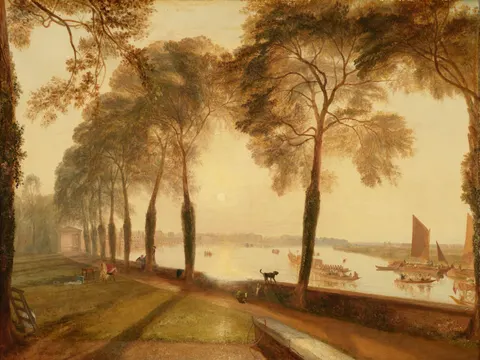 Mortlake Terrace by J. M. W. Turner, 1827