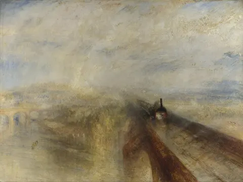 Rain, Steam and Speed – The Great Western Railway by J. M. W. Turner, 1843
