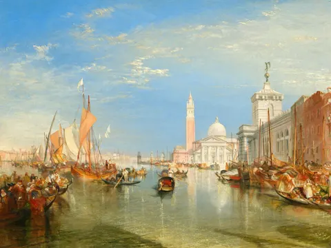Venice: The Dogana and San Giorgio Maggiore by J. M. W. Turner, 1834