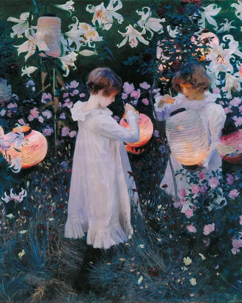 Carnation, Lily, Lily, Rose by John Singer Sargent, 1885–1886