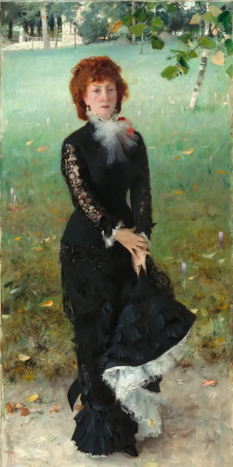 Marie Buloz Pailleron (Madame Édouard Pailleron) by John Singer Sargent, 1879