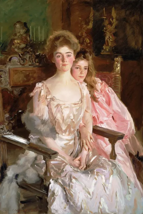 Mrs. Fiske Warren (Gretchen Osgood) and Her Daughter Rachel by John Singer Sargent, 1903