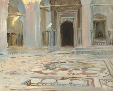 Pavement, Cairo by John Singer Sargent, 1891